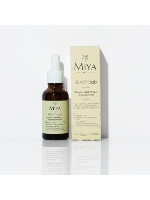 Miya Cosmetics BEAUTY.lab Serum z witaminą C na przebarwienia 30 ml