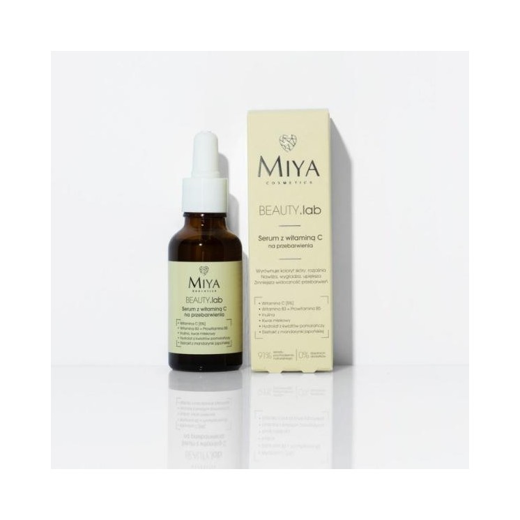 Miya Cosmetics BEAUTY.lab Serum z witaminą C na przebarwienia 30 ml