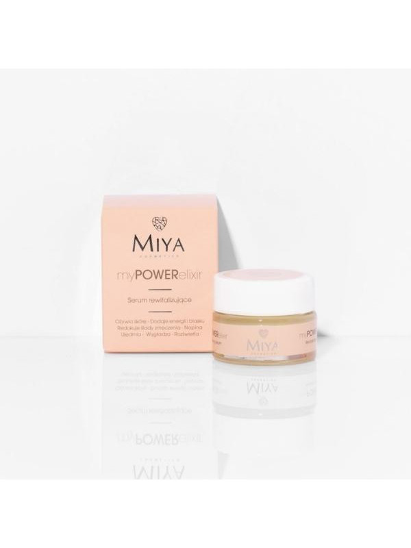 Miya Cosmetics myPOWERelixir naturalne Serum rewitalizujące 15 ml