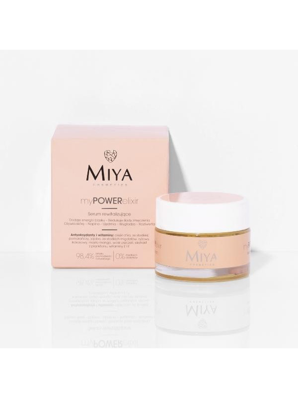 Miya Cosmetics myPOWERelixir naturalne Serum rewitalizujące