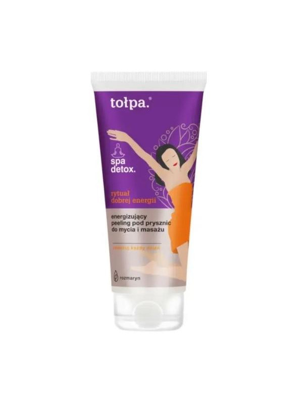 Tołpa SPA DETOX RYTUAŁ DOBREJ ENERGII ENERGIZUJĄCY PEELING do ciała