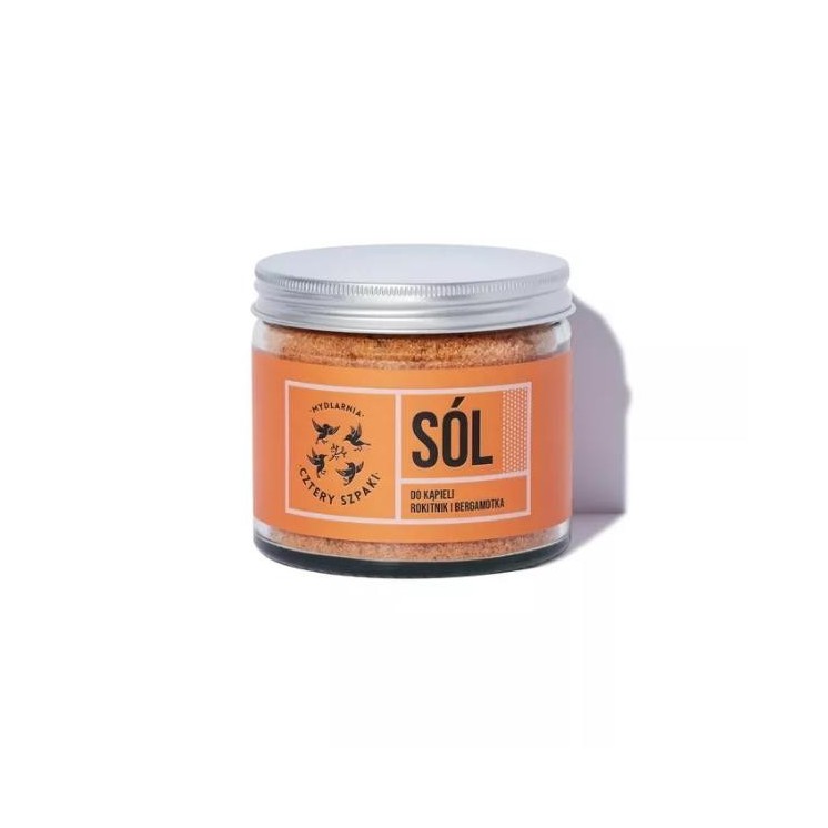 Mydlarnia Cztery Szpaki Сіль для ванн Обліпиха та Бергамот