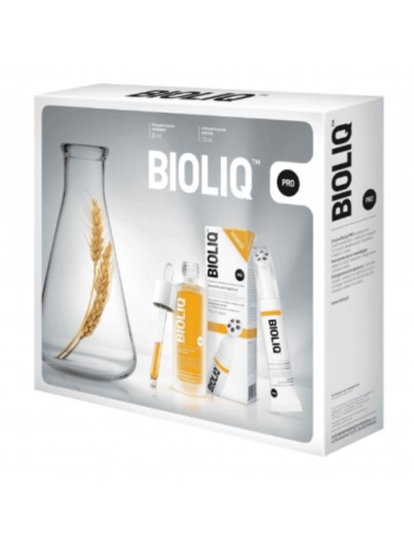 Bioliq Pro Zestaw: intensywne Serum pod oczy 15 ml + Serum nawilżające 30 ml