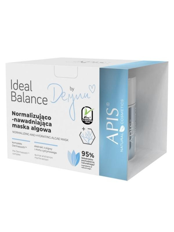 Apis Ideal Balance by Deynn normalizująco-nawadniająca Maska algowa