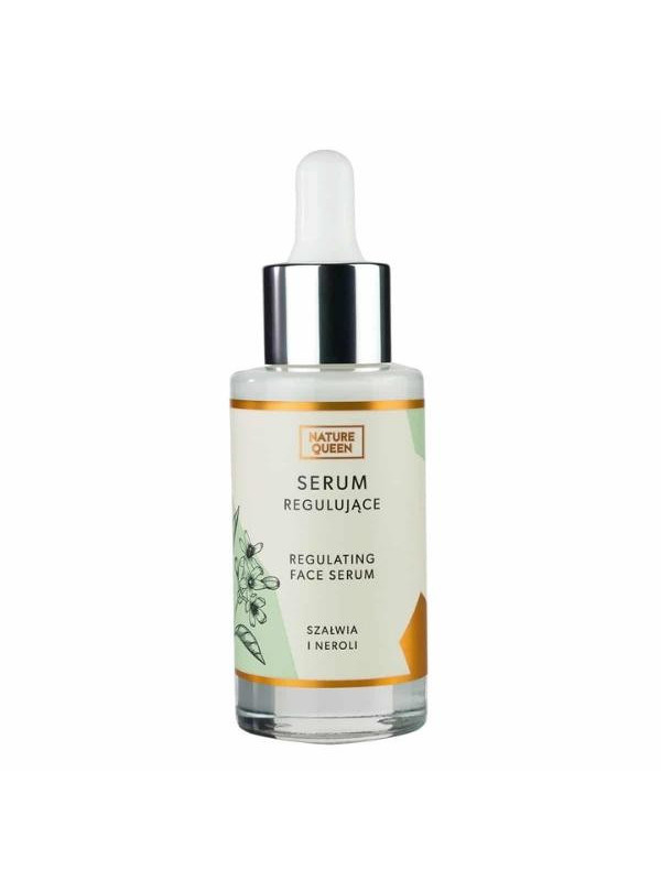 Nature Queen Serum regulujące Szałwia i Neroli 30 ml