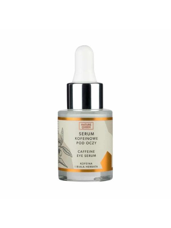 Nature Queen Serum kofeinowe pod oczy Kofeina i Biała Herbata 10 ml