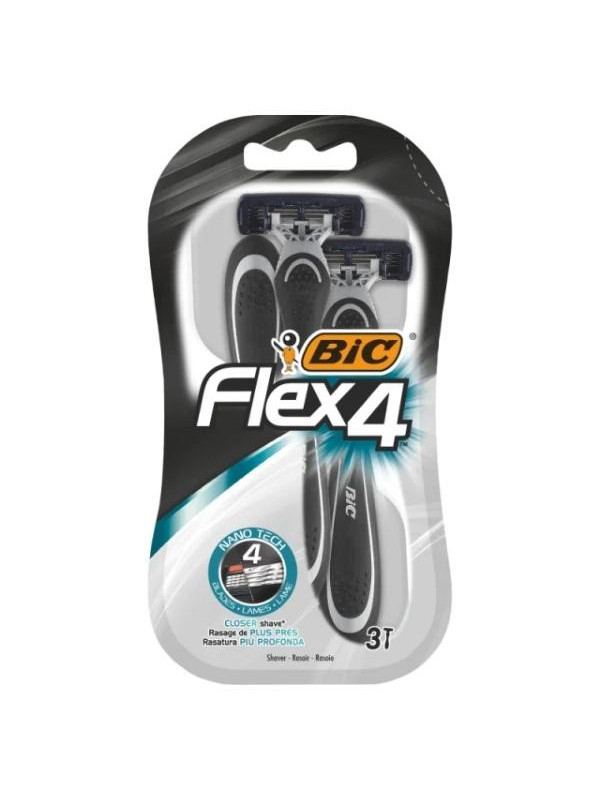 BIC Flex4 Maszynka do golenia 3 sztuki