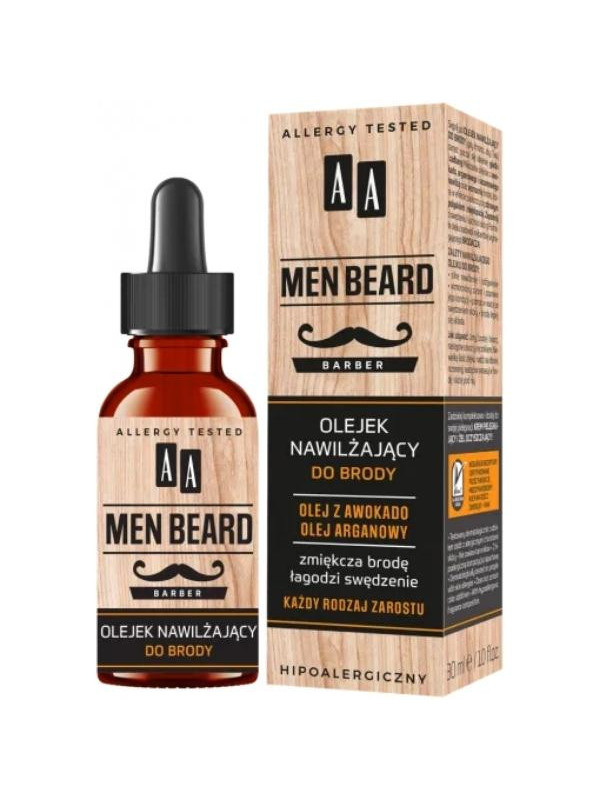 AA Men Beard Barber Olejek do brody nawilżający