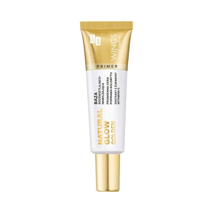 AA Wings of Color Natural Glow Golden Primer Освітлююча та зволожуюча основа