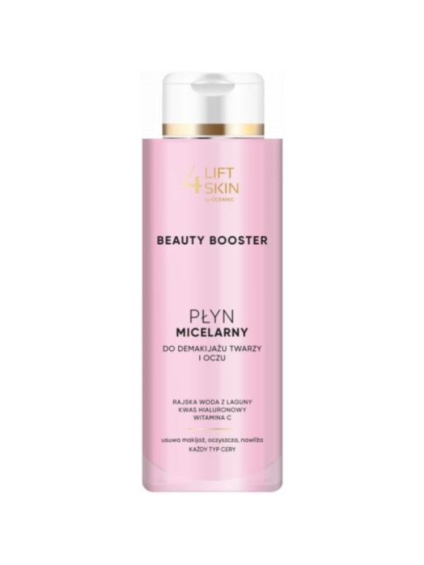 Long 4 Skin Beauty Booster Płyn micelarny do demakijażu twarzy i oczu