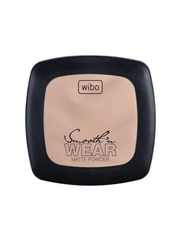 Wibo Smooth'n Wear matujący Puder do twarzy /01/