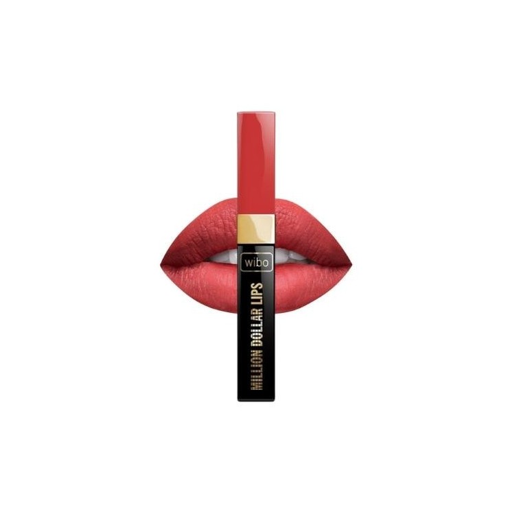 Wibo Million Dollars Lips Lipstick /4 чудова, оксамитова консистенція гарантує точне покриття та матовий фініш