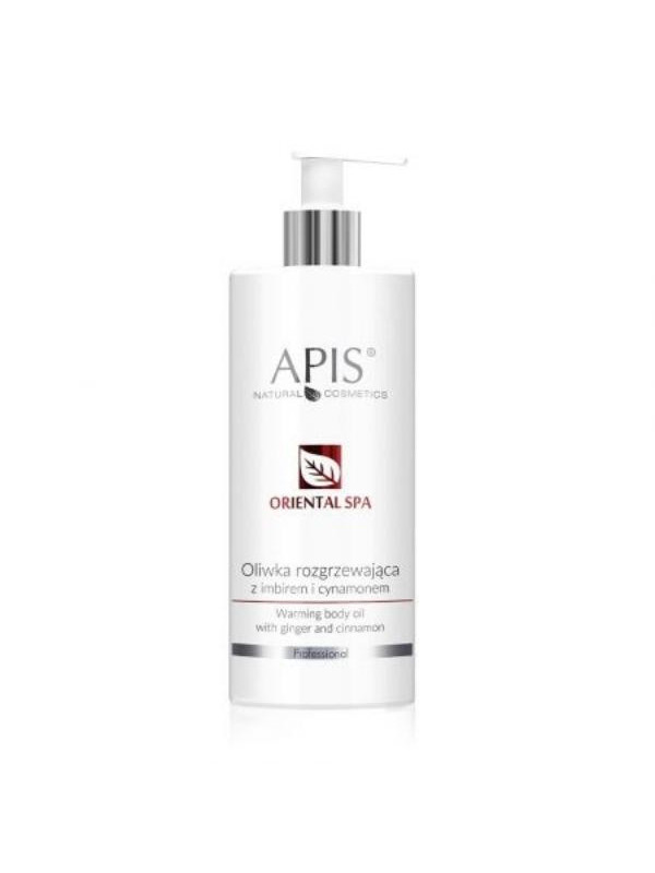 Apis Oriental Spa Oliwka rozgrzewająca z Imbirem i Cynamonem 500 ml