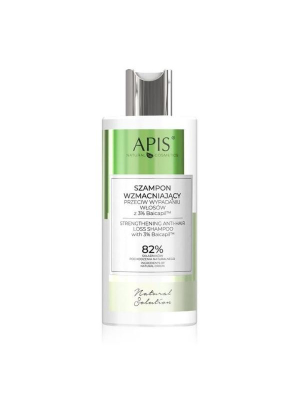 Apis Natural Solution Szampon wzmacniający przeciw wypadaniu włosów z 3% Baicapil