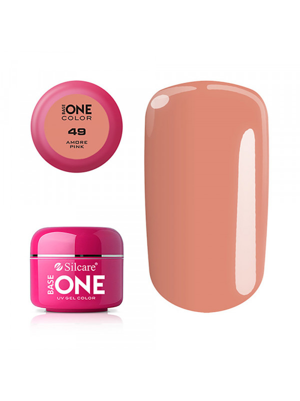 Silcare Base One Color Żel UV /49/ Amore Pink 5 g