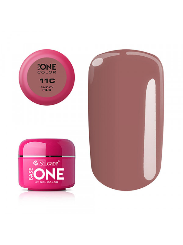 Silcare Base One Color Żel UV /11C/ Smoky Pink 5 g