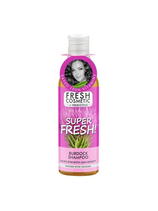 FitoKosmetik Fresh Cosmetic Łopianowy Szampon do włosów zwiększający objętość 245 ml