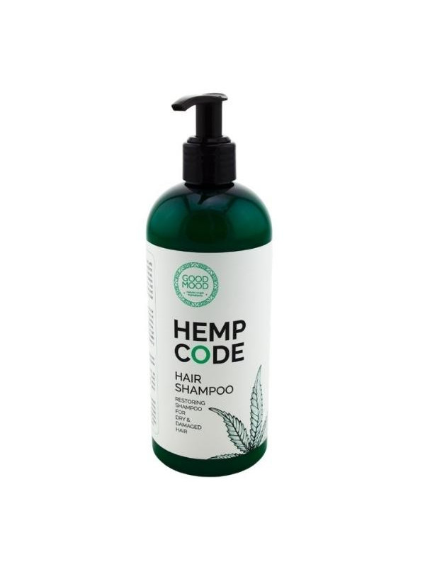 Good Mood Hemp Code Szampon do włosów z olejem konopnym odbudowujący