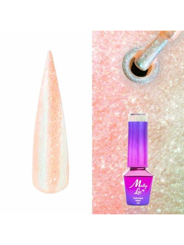 MollyLac /596/ Mermaid Whispers Lakier Hybrydowy Energising 5 ml