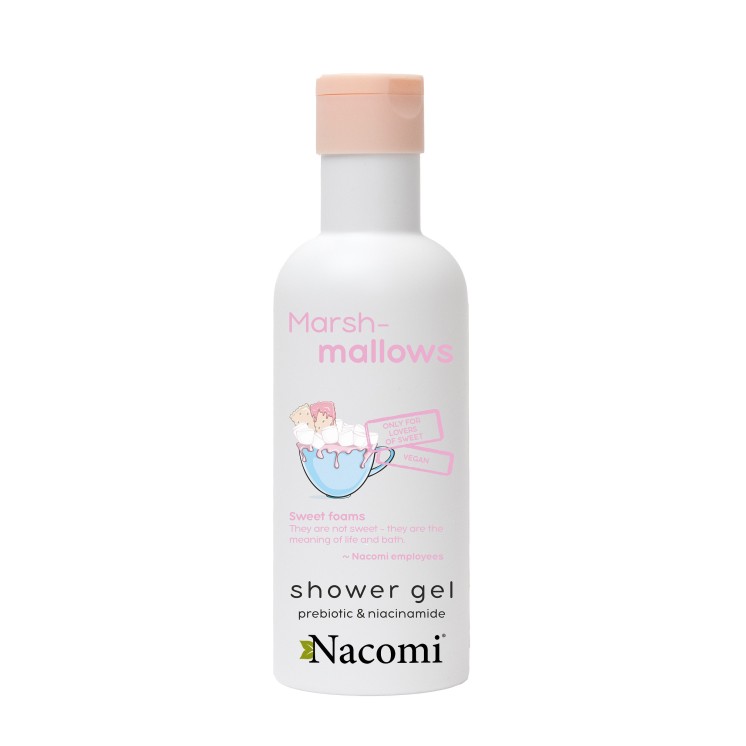 Nacomi Żel pod prysznic Marshmallow 300 ml