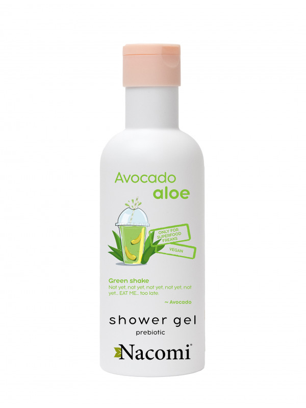 Nacomi Żel pod prysznic Awokado i Aloes 300 ml