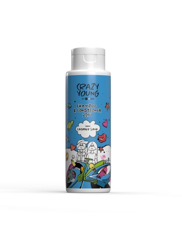 HiSkin Crazy Young Szampon z odżywką Love Coconut 200 ml