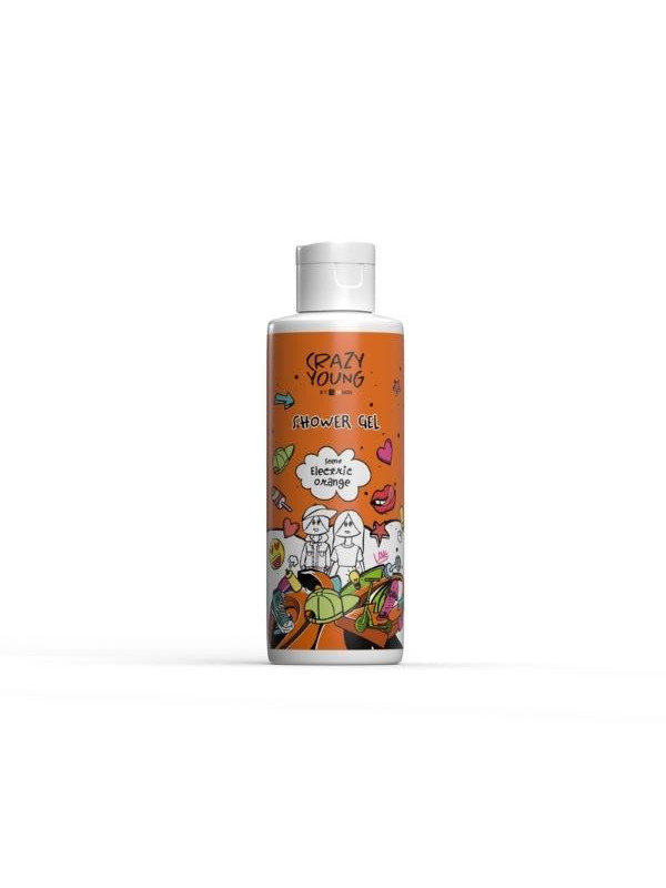 HiSkin Crazy Young Żel pod prysznic Electric Orange 100 ml