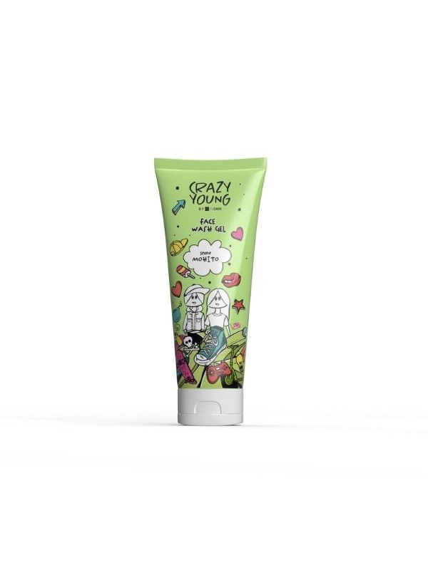 HiSkin Crazy Young oczyszczający Żel do twarzy Delicate Mohito 60 ml