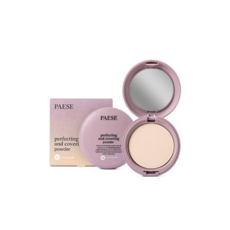 Paese Nanorevit Perfecting and Covering Beauty and covering powder /02/ Porcelain