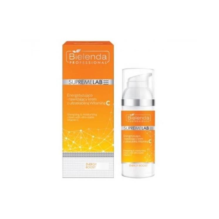 Bielenda Professional SUPREMELAB Energy Boost energizing and moisturizing Cream with ultra-stable Vitamin C