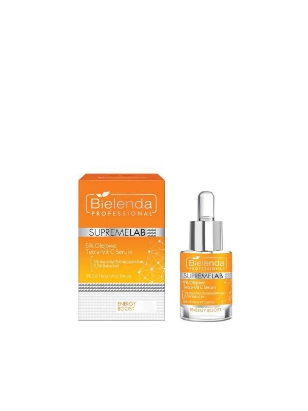 Bielenda Professional SUPREMELAB Energy Boost olejowe Serum 5% Tetra-Vit C