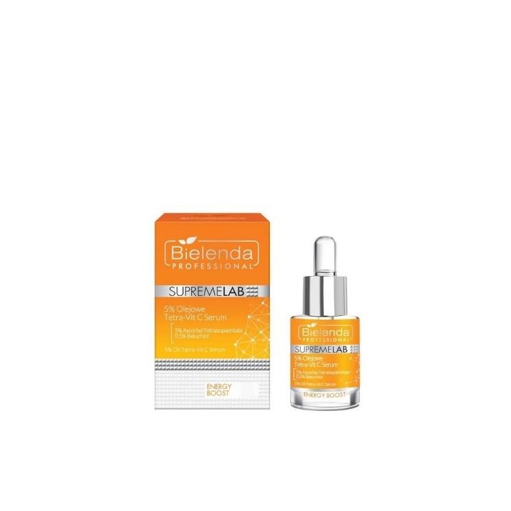 Bielenda Professional SUPREMELAB Energy Boost oil Serum 5 % Tetra-Vit C