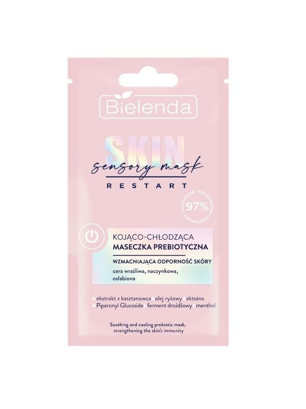 Bielenda Skin Restart Sensory Mask kojąco-chłodząca Maseczka prebiotyczna