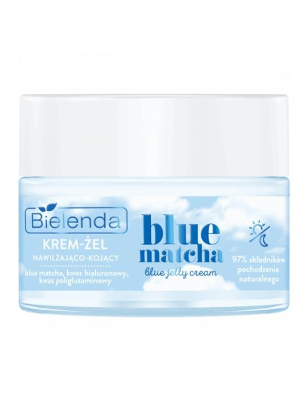 Bielenda Blue Matcha Krem-żel nawilżająco-kojący