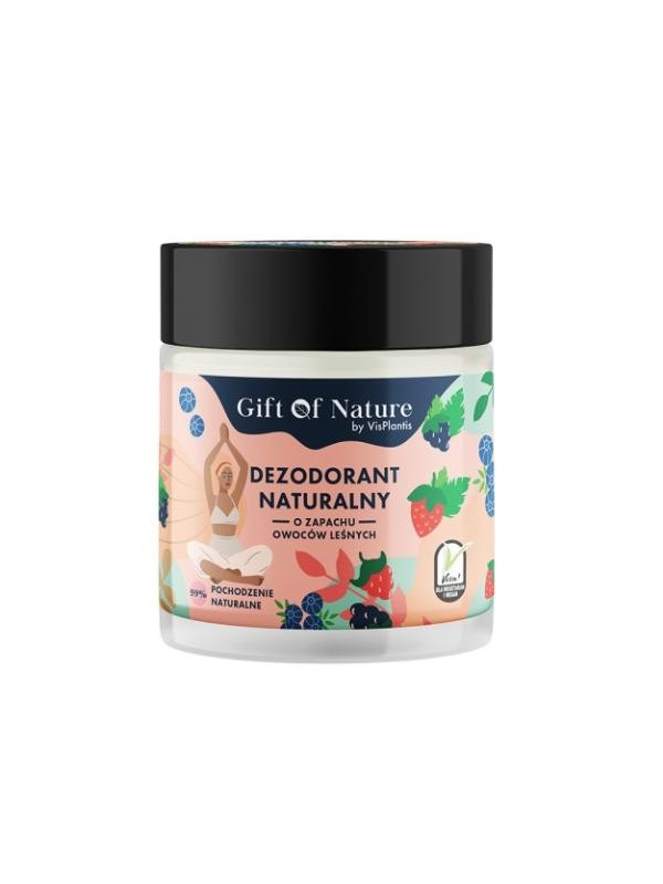 Gift of Nature Dezodorant naturalny w kremie Owoce Leśne 75 ml