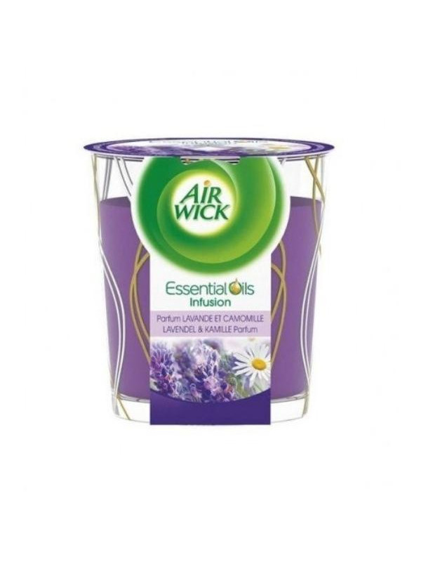 Airwick Świeca zapachowa Lawenda & Rumianek 105 g