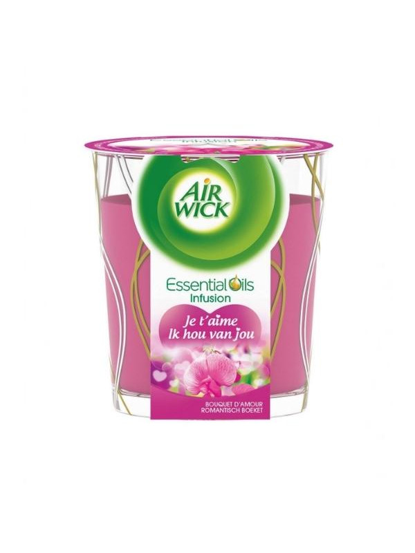 Airwick Świeca zapachowa Pink Sweet Pea 105 g