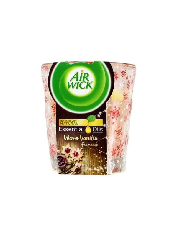 Airwick Świeca zapachowa Warm Vanilla 105 g