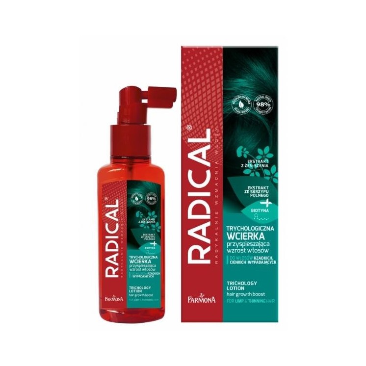 Трихологічний лосьйон для прискорення росту волосся Farmona Radical