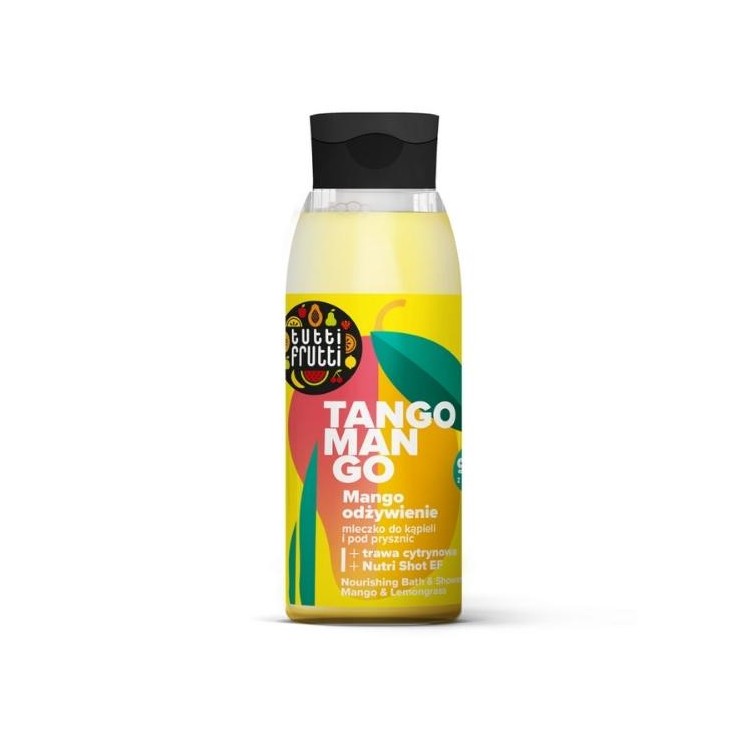Farmona Tutti Frutti Tango Mango живильне молочко для ванни та душу Манго та лемонграс + Nutri Shot EF