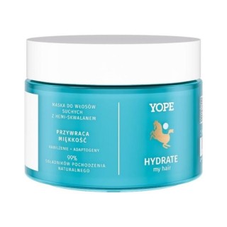 Маска для сухого волосся YOPE Hydrate My Hair Mask з геміскваланом