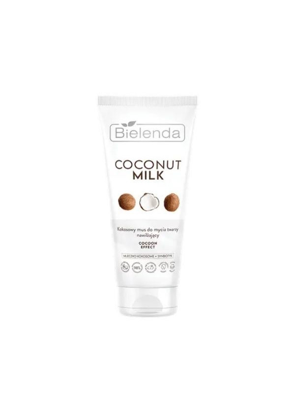 Bielenda Coconut Milk Kokosowy Mus do mycia twarzy nawilżający Cocoon Effect