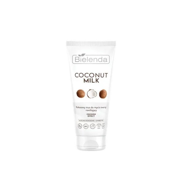 Bielenda Coconut Milk Moisturizing Cocoon Effect face wash mousse