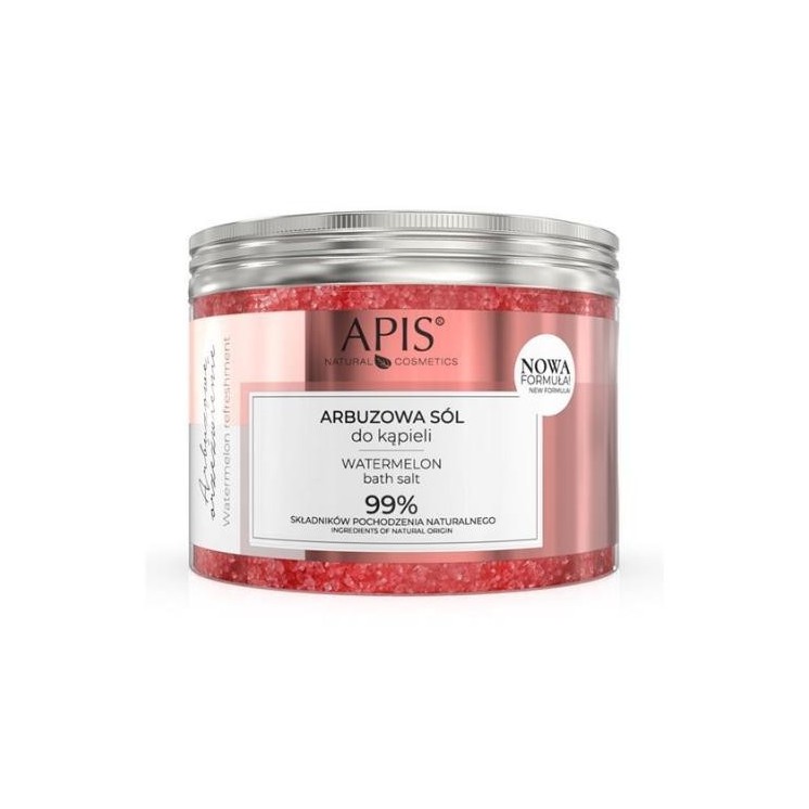 Apis Arbuzowe Orzeźwienie Watermelon Bath Salt 650 g