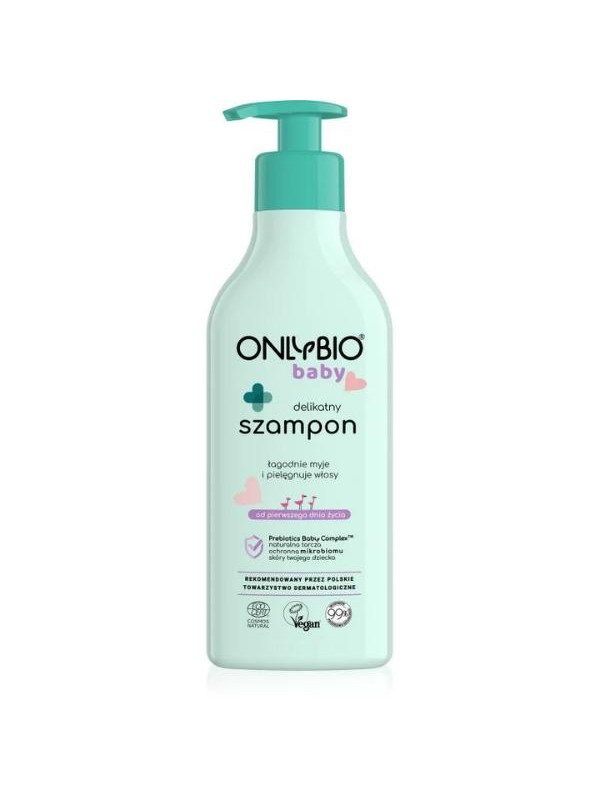 ONLYBIO Baby delikatny Szampon do włosów od pierwszego dnia życia 300 ml