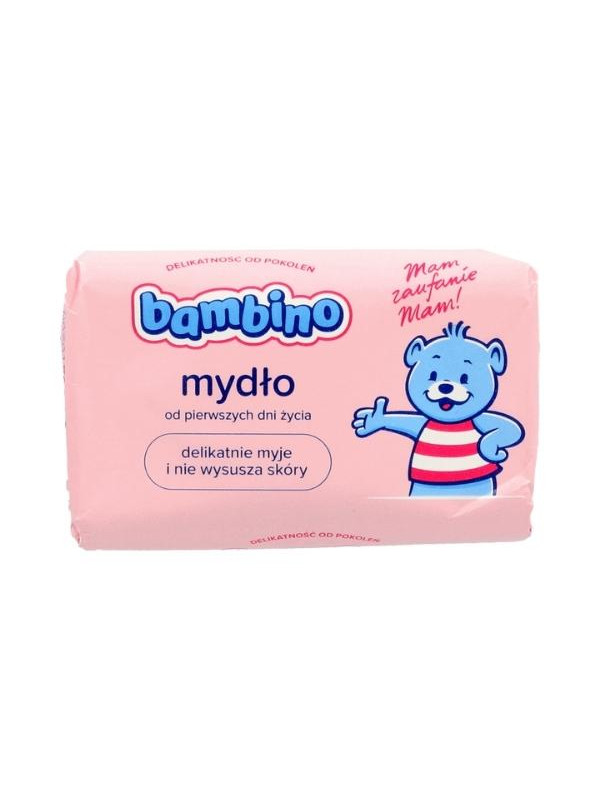 Bambino Mydło z lanoliną dla niemowląt i dzieci 90 g