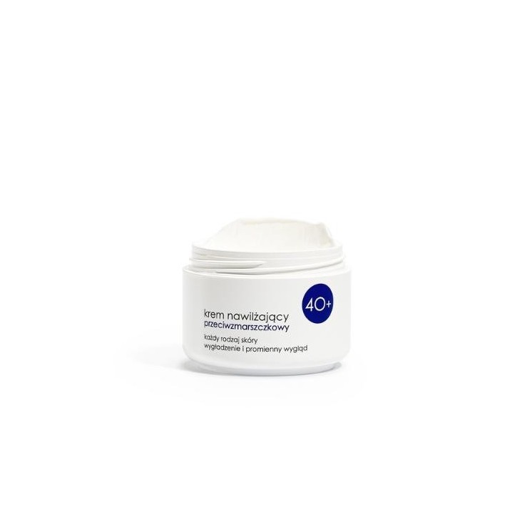 Крем для обличчя Ziaja 40+ зволожувальний проти зморшок 50 мл