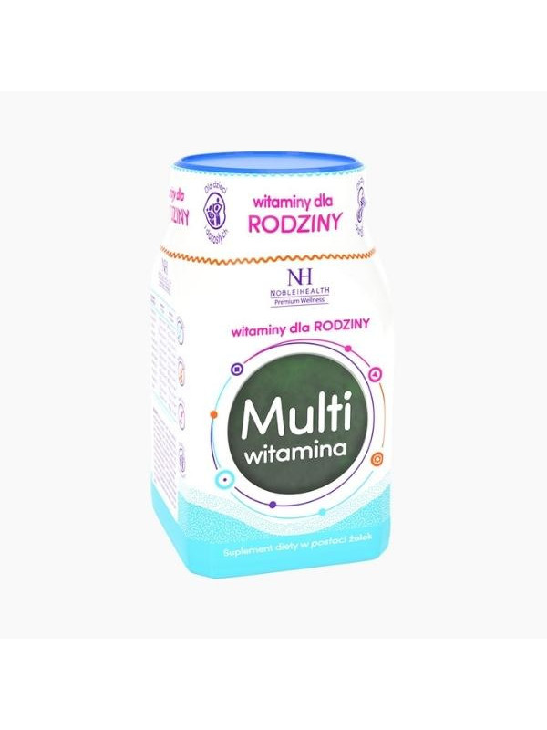 Noble Health Witaminy dla rodziny w żelkach 300 g