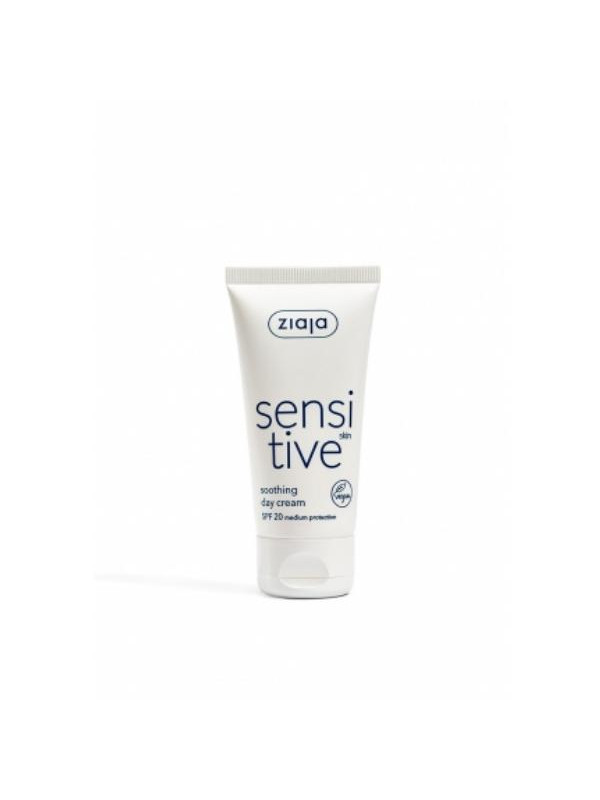 Ziaja Sensitive Krem do twarzy na dzień łagodzący SPF20 50 ml