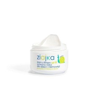  Ziaja Ziajka Krem z filtrem SPF6 ochrona niska dla dzieci i niemowląt 50 ml